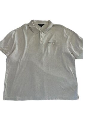 Banana Republic Men's Polo Shirt - Light Taupe